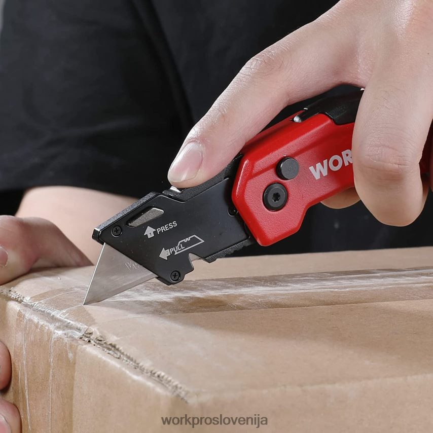 WORKPRO rezila za uporabne nože, polnila za rezila rezil iz jeklene škatle sk5, standardna velikost s posameznim podajalnikom, pakiranje po 50 kosov 4V0B8455 orodje morden