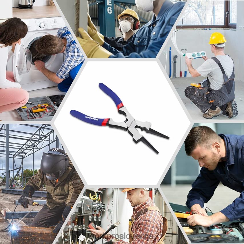 WORKPRO varilne klešče, multifunkcijske varilne klešče cr-v jekla 4V0B8474 orodje novo