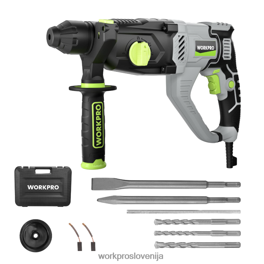 WORKPRO 7,5 A 1-1/4 inch vrhunsko vrtalno kladivo sds-plus, lahka žična različica 4V0B84178 orodje uporaben