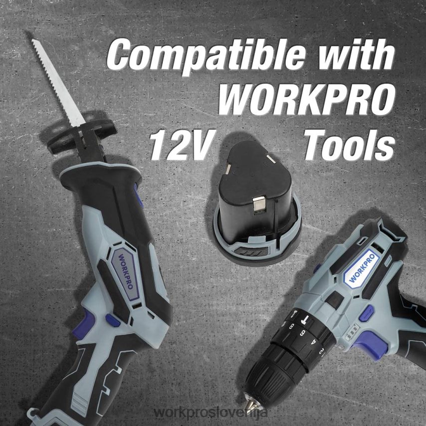 WORKPRO 12v 2,0ah litij-ionska baterija 4V0B84224 orodje koristno