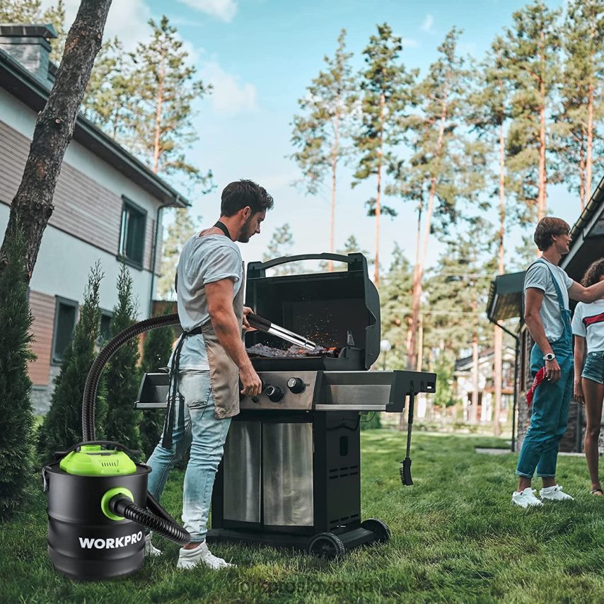 WORKPRO 5,2-litrski sesalnik za pepel, 5,5 konjskih moči največje moči sesalnik za pepel s hepa filtrom 4V0B84212 orodje koristno