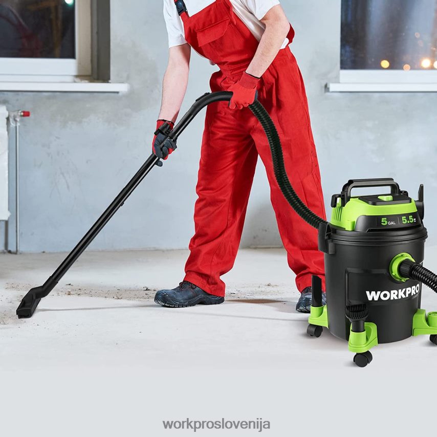 WORKPRO 5-galonski sesalnik za trgovine, 5,5 najvišje konjske moči sesalnik za trgovine s hepa filtrom, cevjo in dodatki 4V0B84214 orodje morden