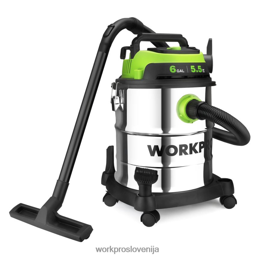 WORKPRO 6-galonski sesalnik za mokro/suho v trgovini s filtrom hepa, cevjo in dodatki za zbiranje prahu doma/na delovnem mestu 4V0B84213 orodje morden