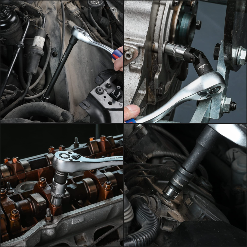 WORKPRO 18-delni komplet pripomočkov za pogonsko orodje 4V0B84137 orodje morden
