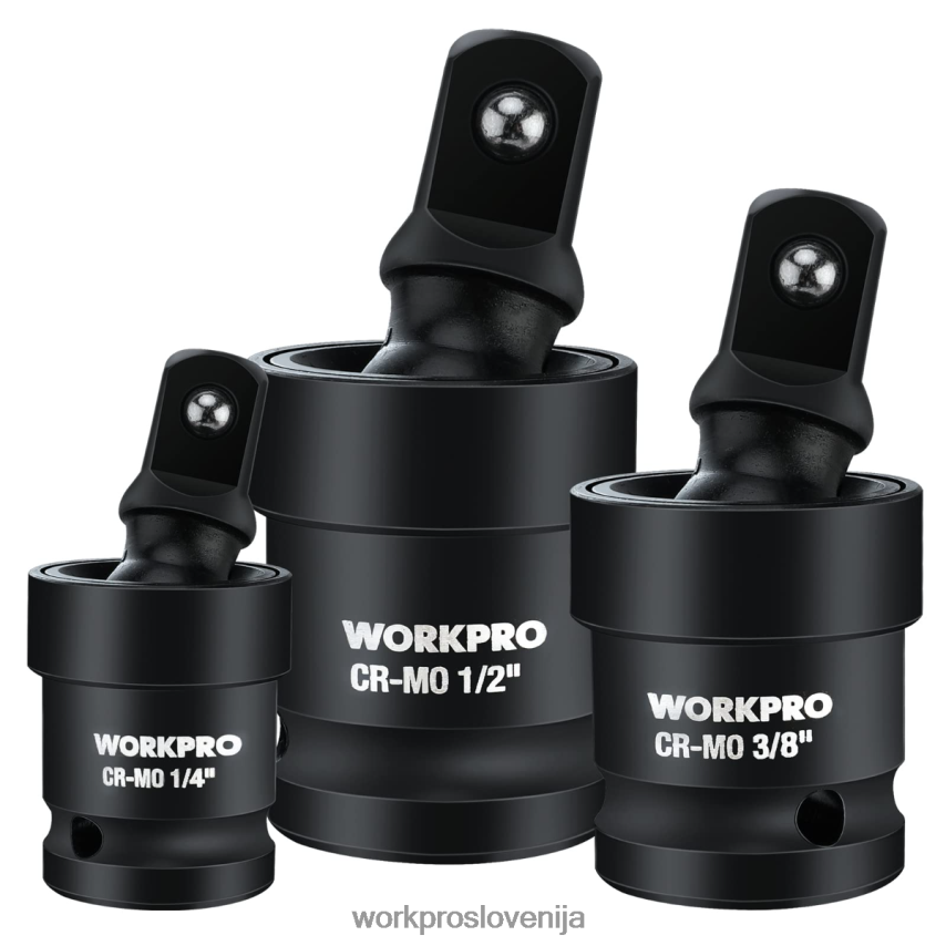 WORKPRO 3-delni udarni komplet univerzalnih zglobov 4V0B84148 orodje koristno