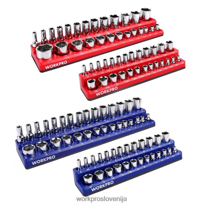 WORKPRO set 4 magnetnih organizatorjev posod 4V0B84134 orodje morden