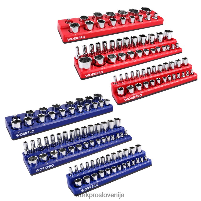 WORKPRO set 6 magnetnih organizatorjev posod 4V0B84126 orodje morden