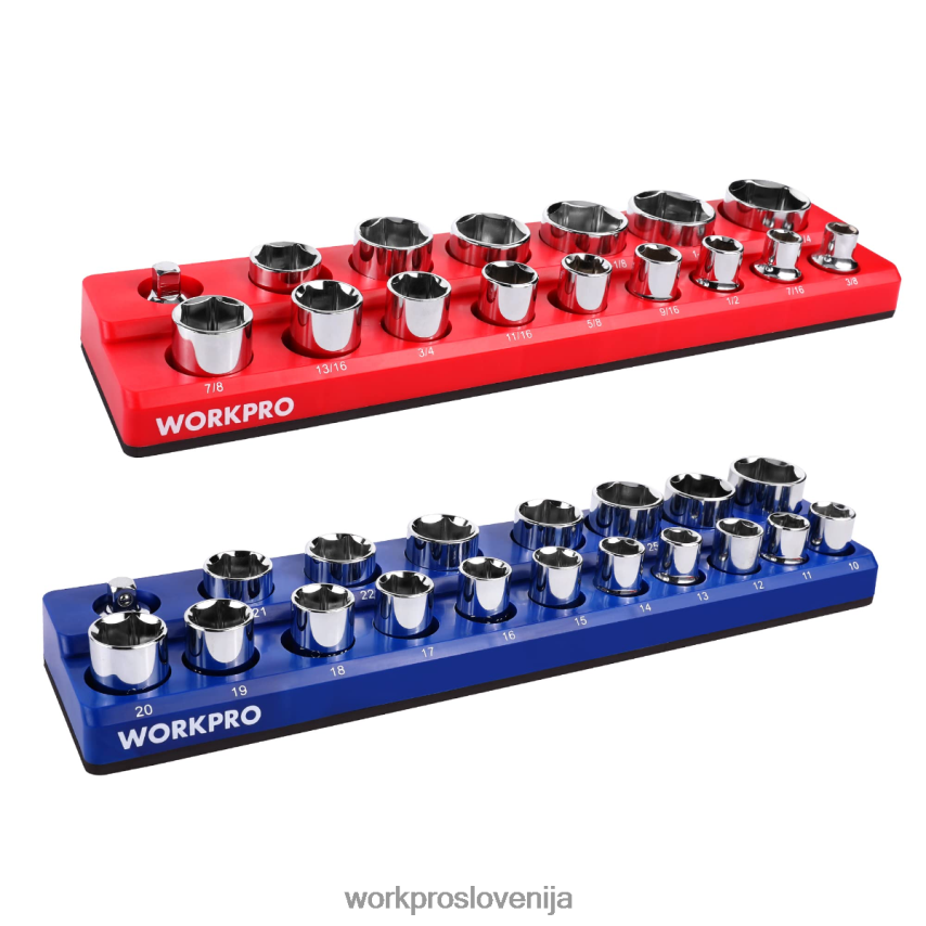 WORKPRO set organizatorjev magnetnih vtičnic 4V0B84131 orodje novo