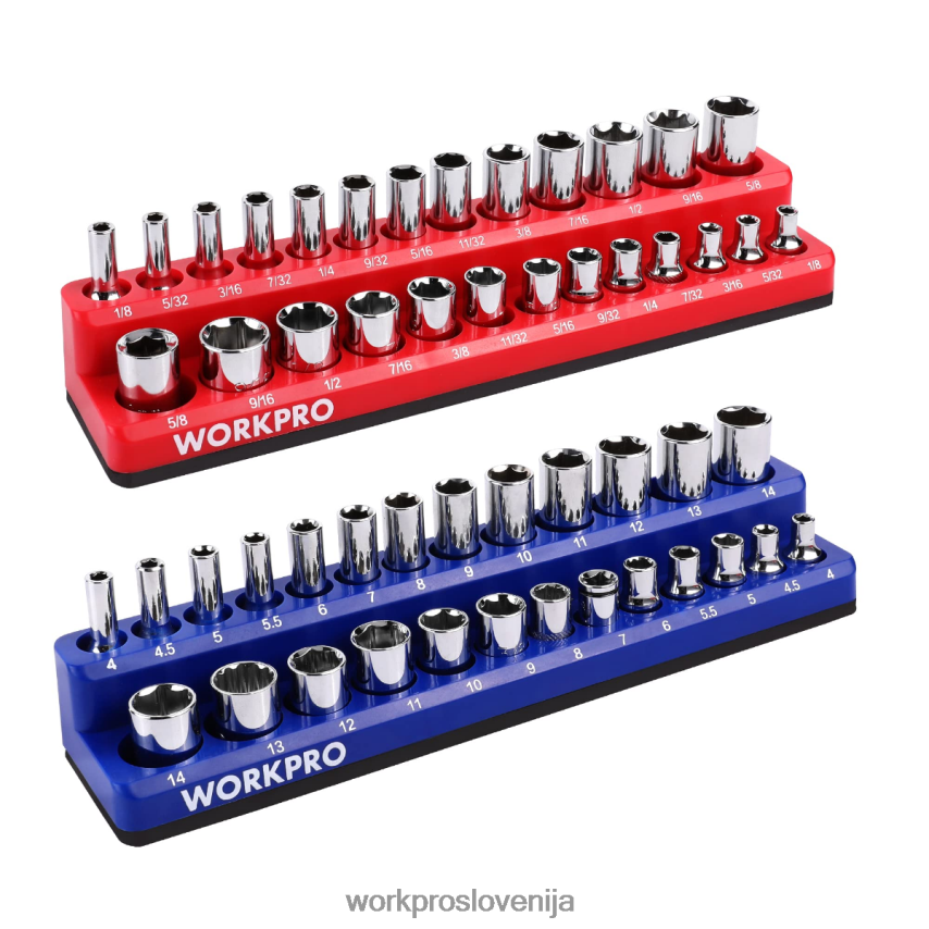 WORKPRO set organizatorjev magnetnih vtičnic 4V0B84131 orodje novo