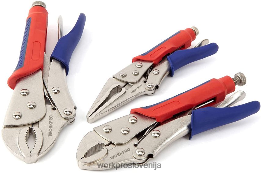 WORKPRO 3-delni set zaklepnih klešč 4V0B8470 orodje koristno