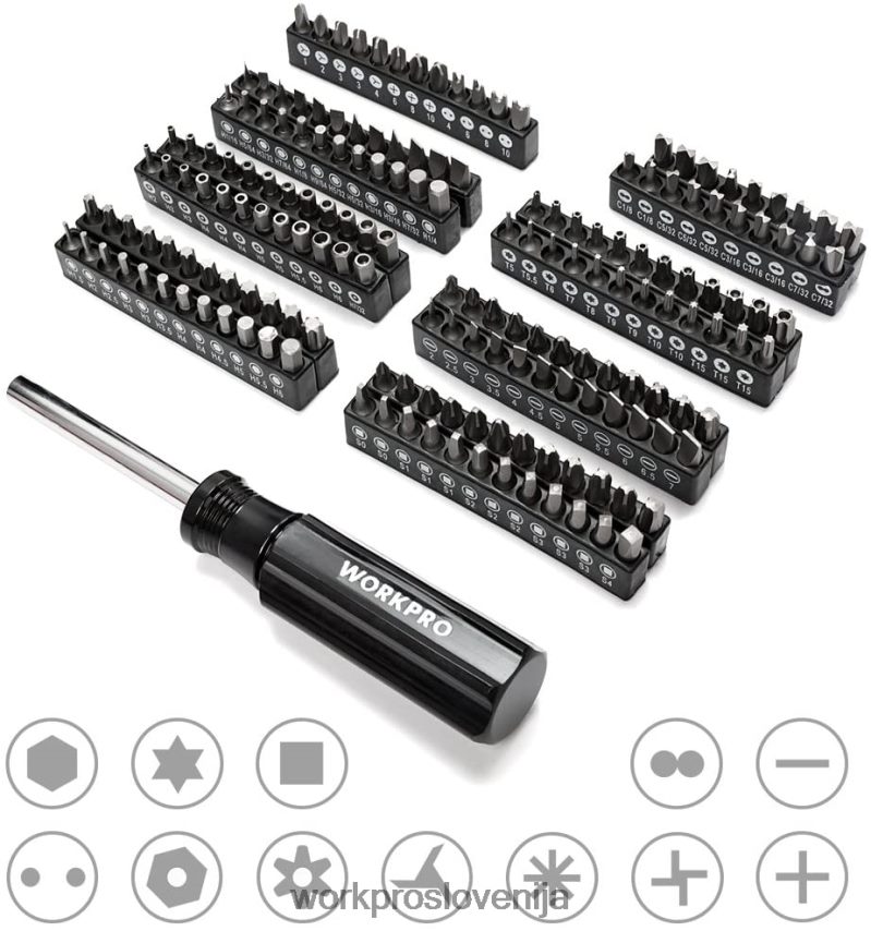 WORKPRO 450-delni komplet univerzalnega profesionalnega orodja za mehanike z zmogljivim kovčkom 4V0B84306 orodje uporaben