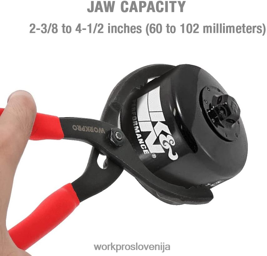 WORKPRO nastavljive klešče za oljne filtre, idealne za priključke za cevi motornih filtrov 4V0B8469 orodje uporaben