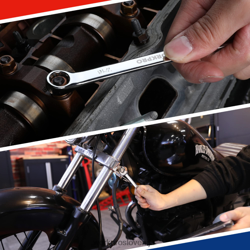 WORKPRO 12 kosov metričnih 8-19 mm, vrhunski komplet kombiniranih ključev cr-v 4V0B8495 orodje novo