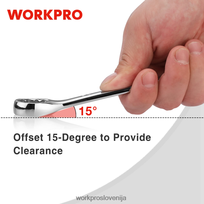 WORKPRO 12 kosov metričnih 8-19 mm, vrhunski komplet kombiniranih ključev cr-v 4V0B8495 orodje novo