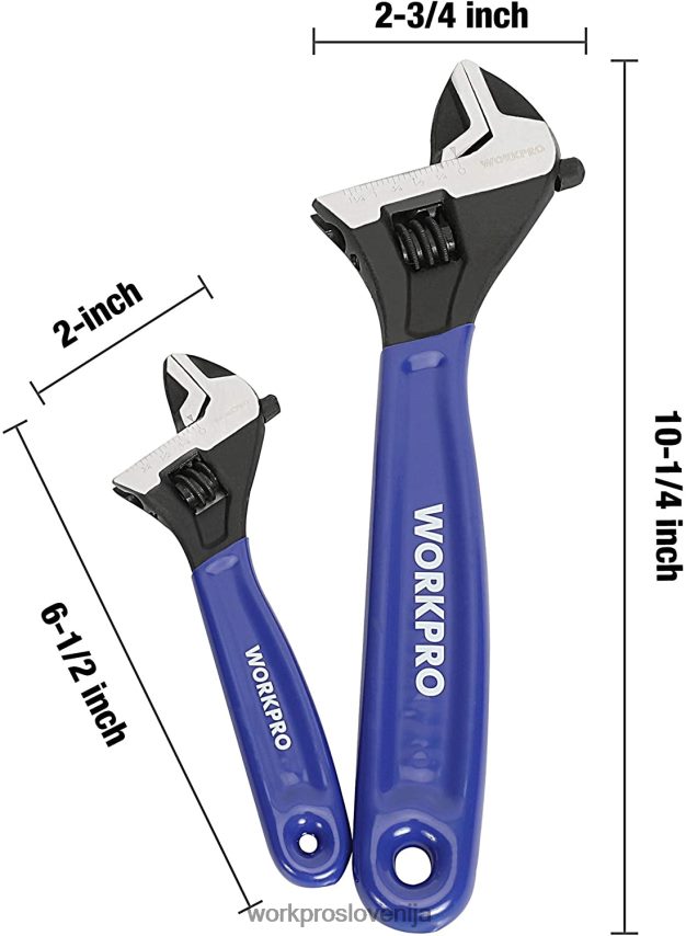 WORKPRO 2-delni komplet nastavljivih ključev za domačo garažno delavnico in diy 4V0B8487 orodje koristno