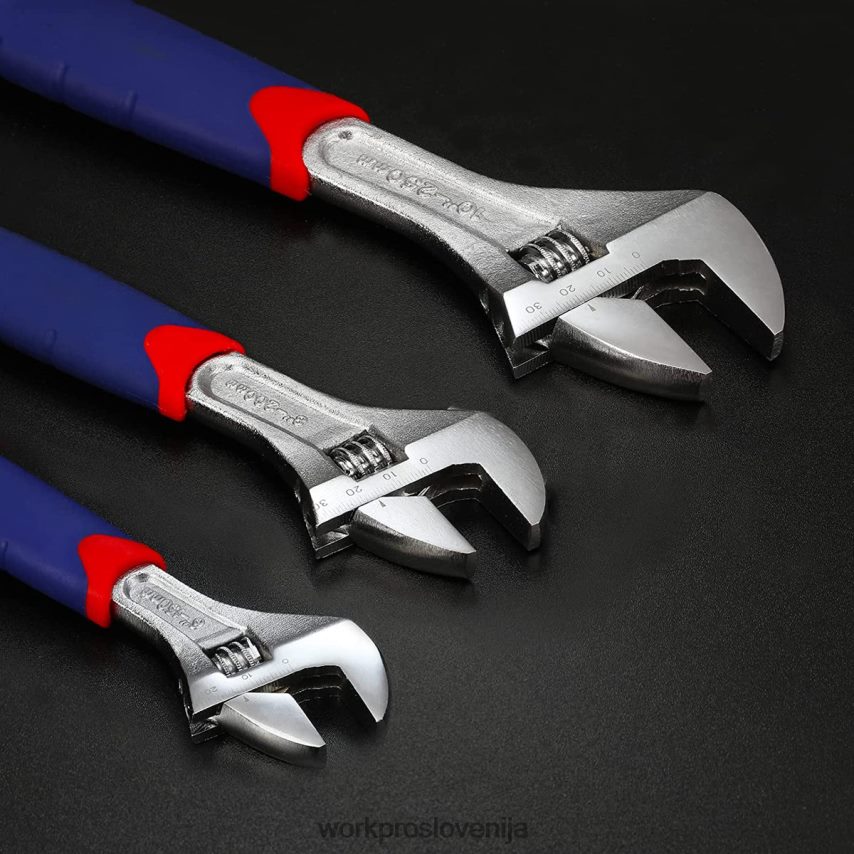 WORKPRO 3-delni set nastavljivih ključev 4V0B8483 orodje morden