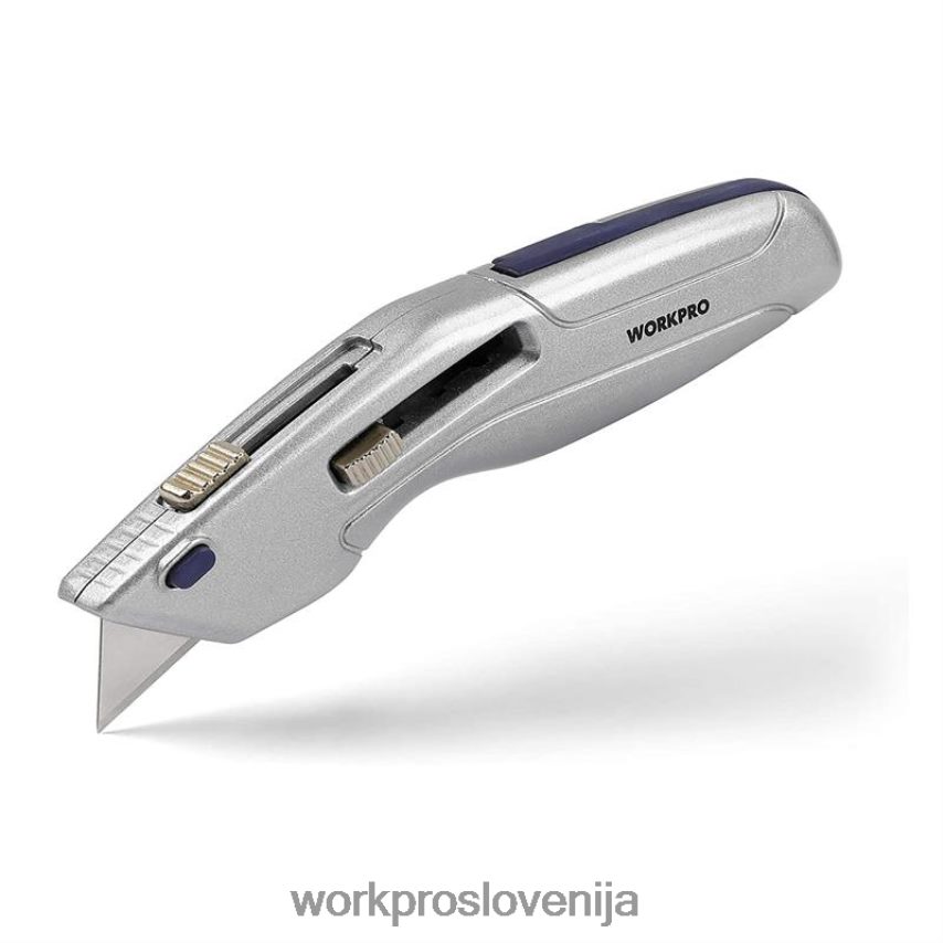 WORKPRO izvlečni nož in samodejna varnostna škatla z 2 dodatnima reziloma 4V0B8441 orodje morden