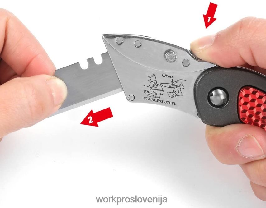 WORKPRO komplet zložljivih uporabnih nožev za hitro menjavo rezila 4V0B8442 orodje morden