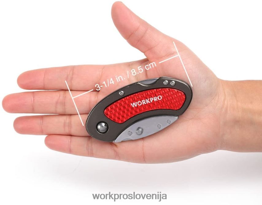 WORKPRO komplet zložljivih uporabnih nožev za hitro menjavo rezila 4V0B8442 orodje morden