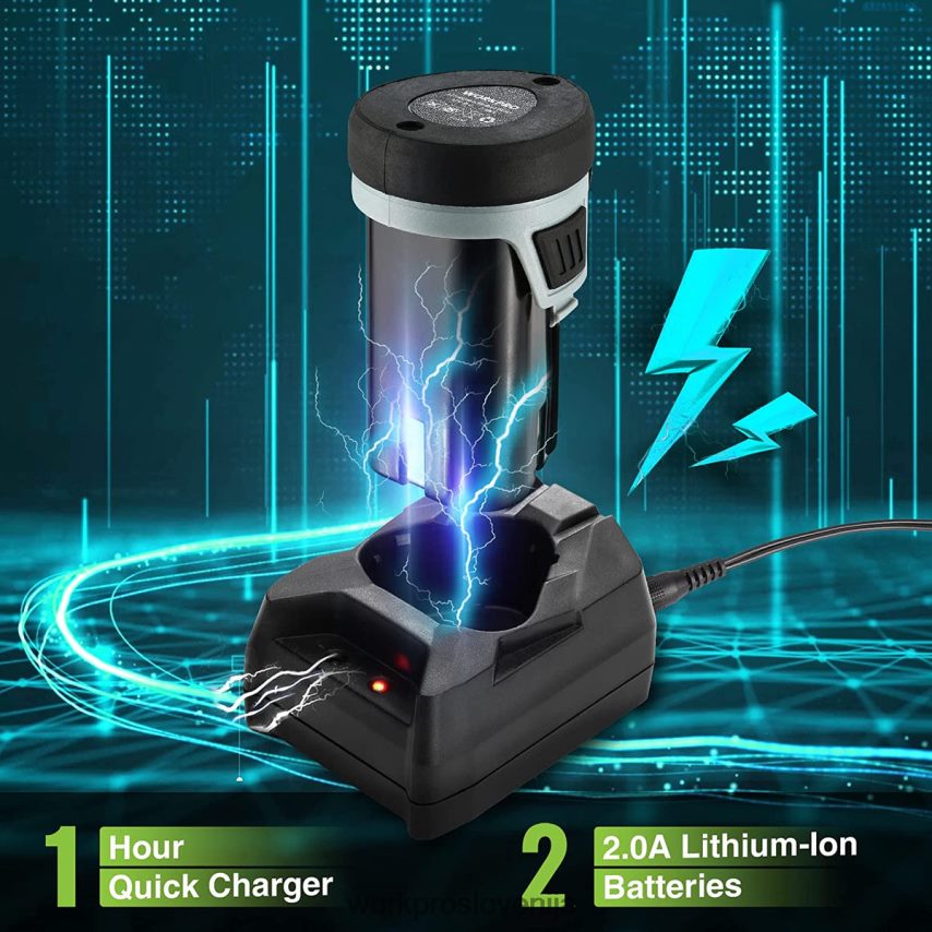 WORKPRO akumulatorski električni ključ z ragljo, 12v 40 ft-lbs električni ključ z ragljo 9 kosov 4V0B84227 orodje uporaben